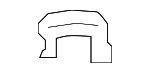 7724106020 - Fuel System: Tube Assembly Clip for Toyota Image