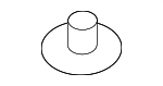 7751206060 - Air &amp; Fuel Delivery: Fuel Tank Shield Clip for Toyota Image