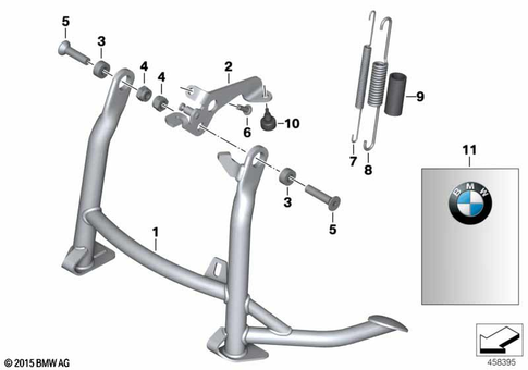 Center Stand for 2012 BMW-Motorrad K 1300 R #0