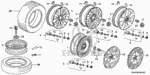 44721S5AA11 - Chassis: WEIGHT, BALANCE (10G) (PLOMBCO) for Honda Image