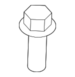 281714R000 - Engine: Air Cleaner Assembly Bolt for Hyundai Image