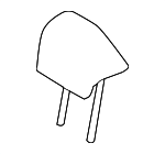 7194010240B4 - : Headrest, Outer for Toyota Image