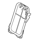 7101847140 - Body: Seat Back Frame for Toyota: C-HR, Prius, Prius AWD-e, Prius Prime Image