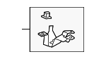 LR126747 - Body: Rear Bracket for Land-Rover Image