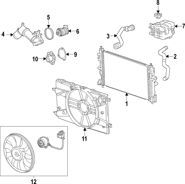 12647029 - : Gasket for GM Image