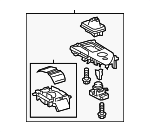 5880530631C0 - Body: Trim Panel Assembly for Lexus: GS Turbo, GS200t, GS300, GS350 Image