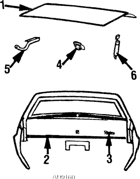 Lid & Components for 1985 Buick Riviera #0