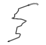 99734743918 - Steering: Upper Return Hose for Porsche: 911 Image