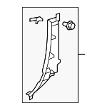 625300C030C3 - Body: Lower Trim for Toyota: Tundra Image