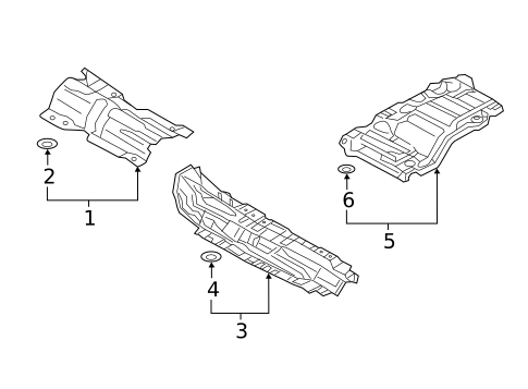 Heat Shields for 2020 Audi TT RS Quattro #0