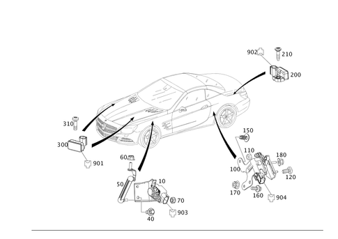 Electric Parts for Chassis Adjustment for 2014 Mercedes-Benz SL63 AMG #0