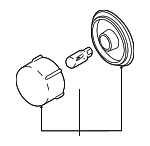 3591075F31 - Electrical: License Lamp for Suzuki Image