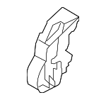 51217281931 - Body: Lock Assembly for BMW: 530e, 530e xDrive, 540d xDrive, i3, i3s, M550i xDrive, X1, X2, X5, X6 Image