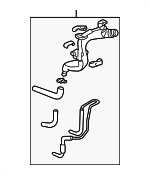17650S0XA02 - Fuel System: Filler Pipe for Honda: Odyssey Image