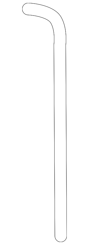 25665409 - : Overflow Hose for Cadillac: DeVille | Oldsmobile: Aurora | Pontiac: Bonneville Image