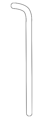 25665409 - : Overflow Hose for Cadillac: DeVille | Oldsmobile: Aurora | Pontiac: Bonneville Image