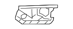 31407959 - Body: Fog Lamp Bezel Bracket for Volvo Image