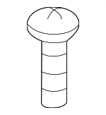 1249206187K - Body: Trunk Side Trim Screw for Kia: Optima, Rio Image