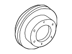 12549136 - Brakes: Rotor for Chevrolet: C2500, C3500, K1500 Pickup, K2500 Pickup, K3500 Pickup, Suburban C1500, Suburban C2500, Suburban K1500, Suburban K2500, Tahoe | GMC: C2500 Pickup, C3500 Pickup, K1500 Pickup, K2500 Pickup, K3500 Pickup, Suburban C1500, Suburban C2500, Suburban K1500, Suburban K2500, Yukon Image