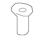 68171439AA - Body: Overslam Bumper for Jeep: Patriot Image