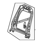 13562378 - Body: Seat Back Frame for GM Image