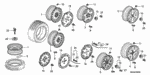 44723S5AA11 - Chassis: WEIGHT, BALANCE (30G) (B.T.C.) for Honda Image