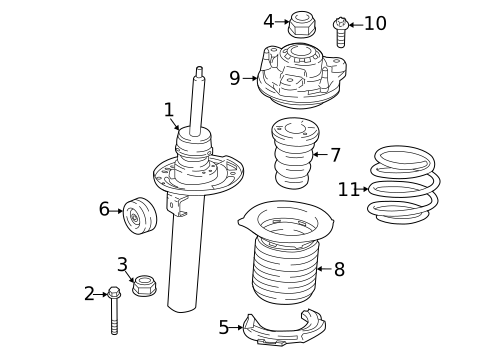 Struts & Components for 2023 BMW M440i xDrive #1