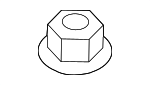 33326794873 - Suspension: Suspension Control Arm Nut for BMW Image