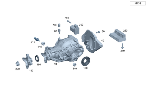 Rear Axle Differential for 2026 Mercedes-Benz AMG GT 43 #0