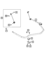 68160336AA - Rear Suspension: Stabilizer Bar Bushing for Ram: 3500 Image