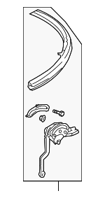 98656190102 - Body: Rear Bow for Porsche: Boxster Image
