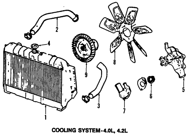 JR775046 - Belts &amp; Cooling: Engine Water Pump for Mopar Image
