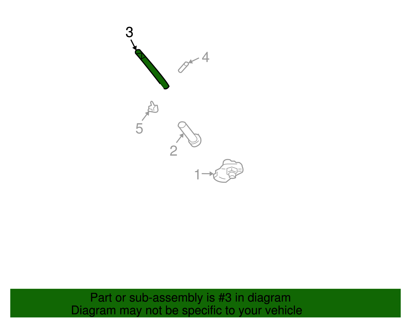 Gmc Envoy XL Spare Tire Hoist. W/O XUV - 25911640 | GM Parts Outlet, EASTPOINTE MI - Foto 7