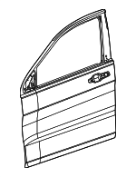 68420662AJ - Body: Door Shell for Mopar Image