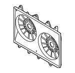 CY0115210C - Cooling System: Fan Shroud for Mazda: CX-9 Image
