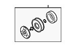 31250665 - HVAC: Clutch &amp; Pulley for Volvo Image