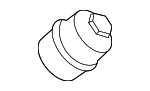 11427926064 - Engine: Filter Cover for BMW Image