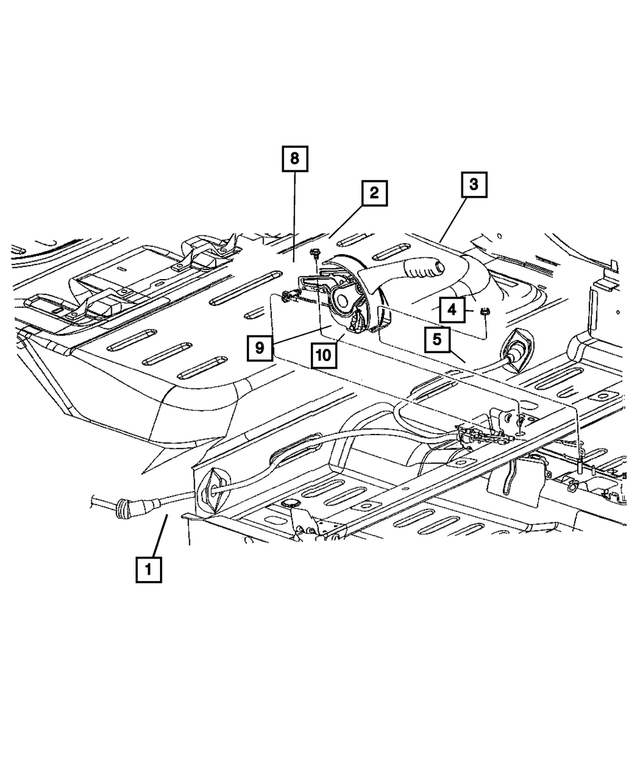 « 5273960AC –  : Frein De Stationnement Cable, Côté Droit Arrière, Tambour pour Mopar Image »