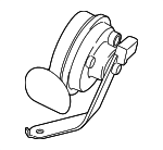 61337279781 - Electrical: High Note Horn for BMW: 528i, 528i xDrive, 530i, 535d, 535d xDrive, 535i, 535i GT, 535i GT xDrive, 535i xDrive, 540i, 550i, 550i GT, 550i GT xDrive, 550i xDrive, ActiveHybrid 5, M5 Image