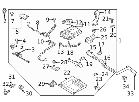 Battery for 2022 Subaru Crosstrek #1