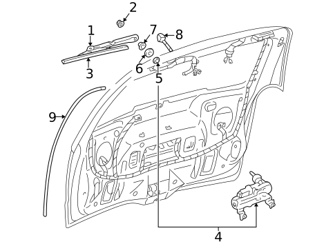 Wipers for 2007 Buick Terraza #1