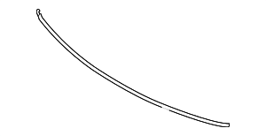 87150T10004X - Body: Lower Molding for Hyundai Image