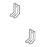 71591S3VA01 - Body: Outer Bracket for Acura: MDX Image