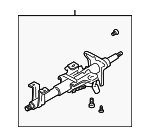 5630039400 - Steering: Steering Column for Hyundai Image