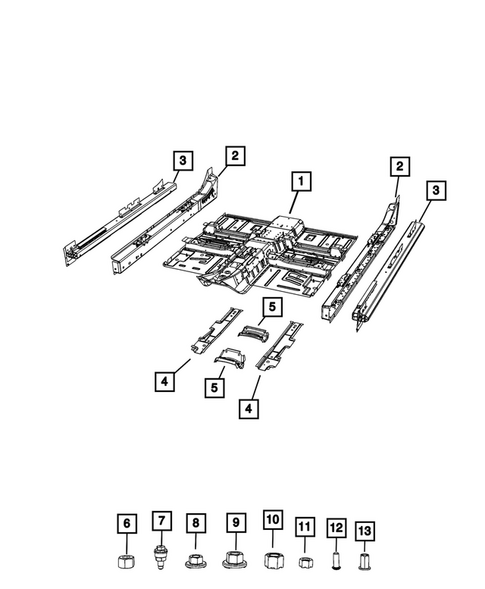 Floor Pans for 2026 Jeep Cherokee #1