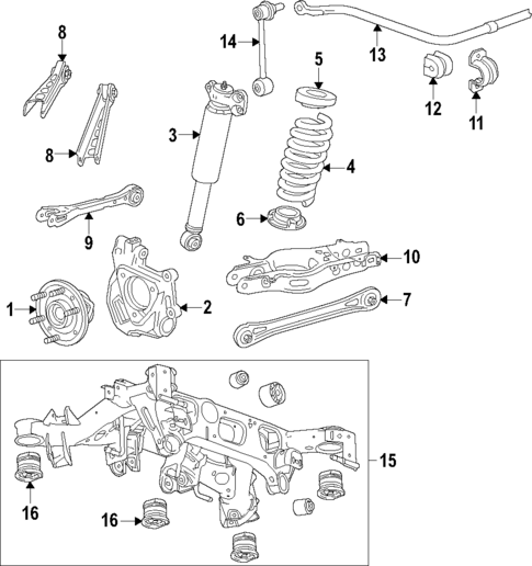 Ride Control for 2023 Cadillac CT5 #0