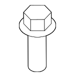 281714R000 - Engine: Air Cleaner Body Bolt for Hyundai: Accent, Azera, Elantra, Elantra GT, Kona, Kona N, Palisade, Santa Cruz, Santa Fe, Santa Fe Sport, Santa Fe XL, Sonata, Tucson, Veloster, Veloster N, Veracruz Image