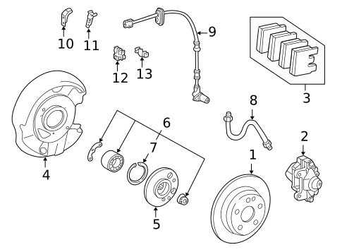 Drums & Rotors for 2002 Mercedes-Benz CLK430 #0