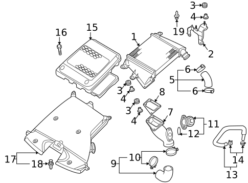 Intercooler for 2009 Mazda 3 #0