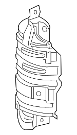 1818159B000 - Exhaust: Converter Shield for Honda Image